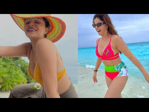 Rubina Dilaik Her Beach Vacation In The Maldives & She Was Looking Gorgeous Share Post | Beauty Hub