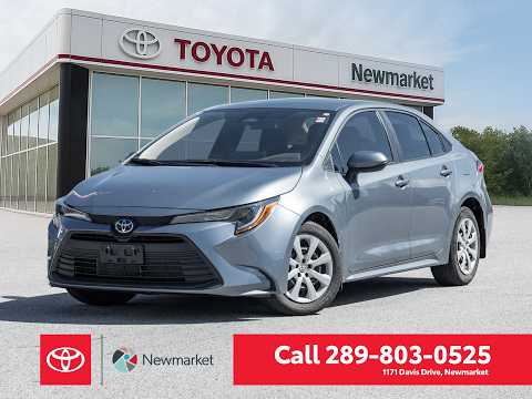 2024 Toyota Corolla LE CVT in Gray for sale at Newmarket Toyota in Newmarket, ON