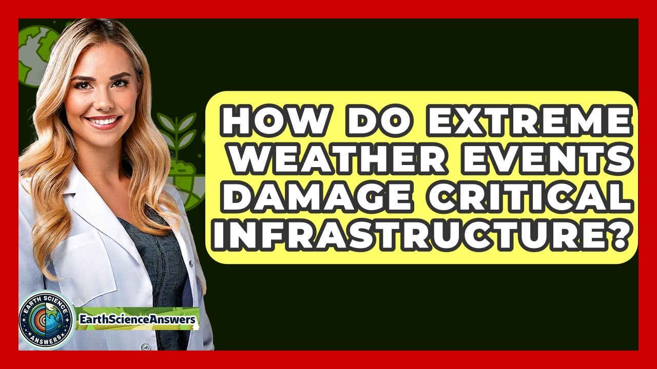 How Do Extreme Weather Events Damage Critical Infrastructure? - Earth Science Answers