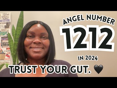 Angel Number 1212: Trust Your Gut. 🖤