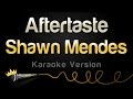 Shawn Mendes - Aftertaste (Karaoke Version)