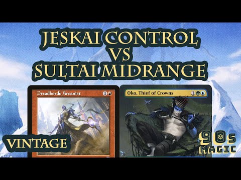 Jeskai Xerox Control vs Sultai Midrange [MTG Vintage]