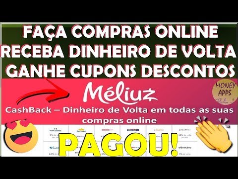 PAGOU! R$ 33,51 FAÇA COMPRAS E TENHA DINHEIRO DE VOLTA - PROVA DE PAGAMENTO (Méliuz)