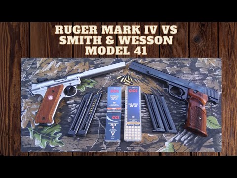 Ruger Mark IV  vs Smith & Wesson model 41