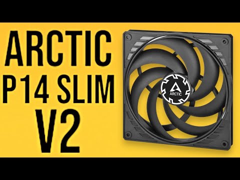 ARCTIC P14 SLIM V2 REVIEW: BEST slim 140mm fan for SFF builds?