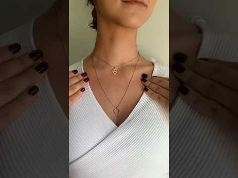 Como colocarme dos collares al mismo tiempo #jewerlry #collares #tips #joyas