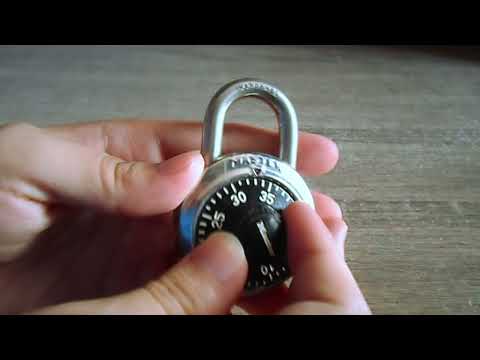 Cómo Abrir Un Candado De Combinación (Explicación paso a paso)