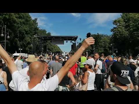 SchwrzVyce - Legendärer 1. Auftritt/ 01.08.2020 Corona Demo Berlin - Querdenken711 | FAKE NEWS MEDIA