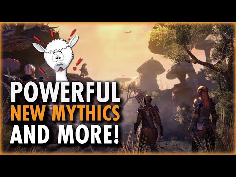 Amazing NEW Mythics! 😲 Exciting Stuff Coming w/ ESO Update 38: The Necrom Chapter!