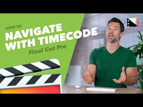 How to Navigate Using Timecode in Final Cut Pro X