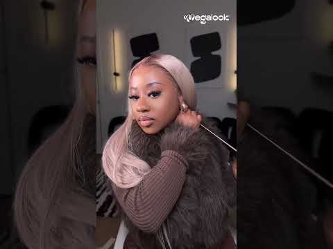 Ash blonde straight just hits different 😮‍💨✨  #megalookhair #ashblonde #wigstyle