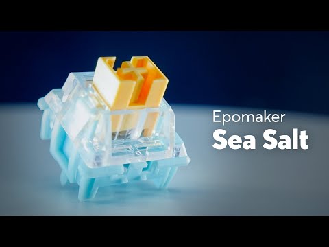 Epomaker Sea Salt Sound Test with GMK, MT3 and SA Keycaps | Smoooth...