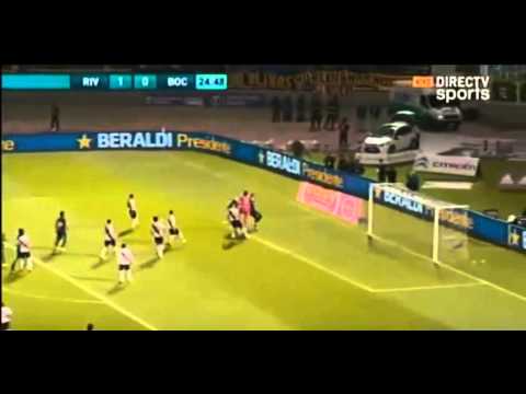 Penalazo de Chiarini a Magallan no cobrado - River Plate 1 - 0 Boca Juniors