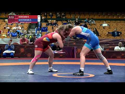 1/2 WW - 76 kg: R. VOVCHAK (UKR) v. D. SHISTEROVA (RUS)