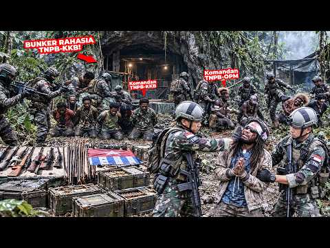 OPERASI BADAI KASUARI TNI-POLRI! Markas Rahasia Diduduki, Puluhan Tewas & 2 Danyon OPM Menyerah