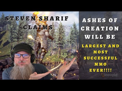 Steven Sharif claims Ashes of Creation will be "one of the largest & most succesful MMOs"