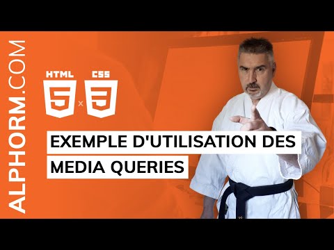Exemple d utilisation des média queries sous HTML et CSS Vidéo Tuto