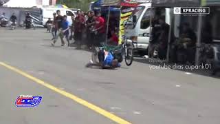 Download lagu Story wa drag bike jatuh paling sedih mp3