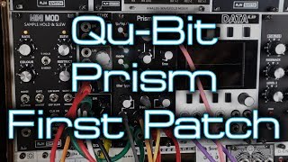 Video thumbnail for Qu-Bit Electronix Prism *FIRST PATCH* // Stereo Eurorack FX, filter and more! by DivKid