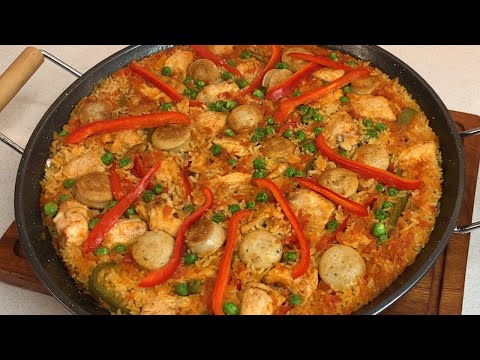 Paella de pollo y chorizo | BUENAZO!