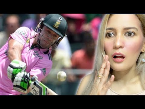 First Time Reaction To Cricket | “AB de Villiers Fastest 100 of all time”