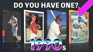 27 Baseball Cards Worth A LOT of Money - 1990s Most Valuable Baseball Cards