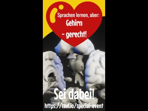 Sprache lernen, aber Gehirn - gerecht