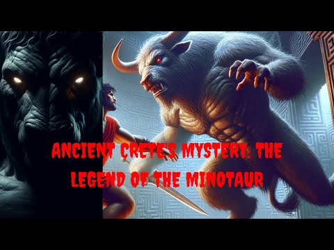 #shorts short Ancient Crete's Mystery: The Legend of the Minotaur