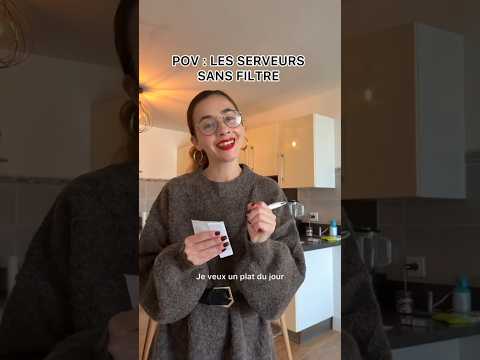 PARTIE 2 des serveurs ???? #humour #parodie #restauration #comedia #ytshorts