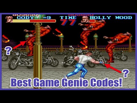 Best Game Genie Codes - Final Fight SNES - Volume 1