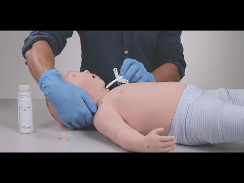 SimBaby - How to Setup the Tracheostomy function in SimPad