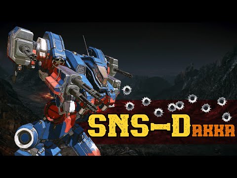 Sun Spider SNS-Dakka - Mechwarrior Online 2022