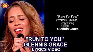 Glennis Grace “Run To You” LYRICS VIDEO (Cover Song) America&#39;s Got Talent 2018 AGT season 13
