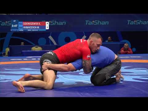 1/4 Men's GP No-Gi - 92 kg: K. DZIENISZEWSK (POL) v. M. AHMADZADA (AZE)