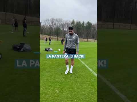 Gustavo ‘La Pantera’ Bou is back in full team training!