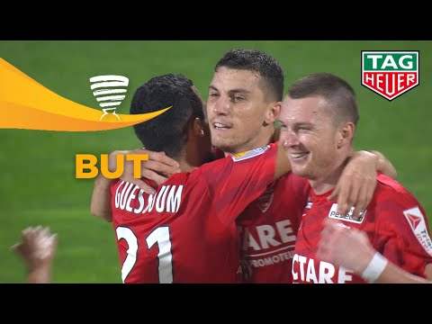 But Vlatko STOJANOVSKI (87' pen) / Nîmes Olympique - RC Lens (3-0) 1/16 de finale NIMES-RCL/2019-20