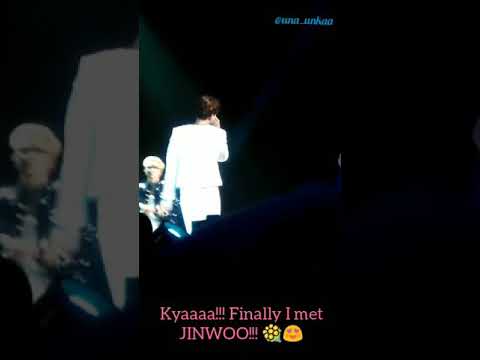 [WINNER EVERYWHERE TOUR JKT 2018] FINALLY I MET JINWOO 💕😍