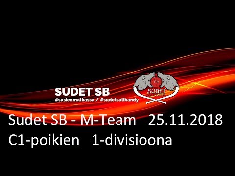 Sudet SB - M-Team  25.11.2018 C1-pojat  1-divisioona