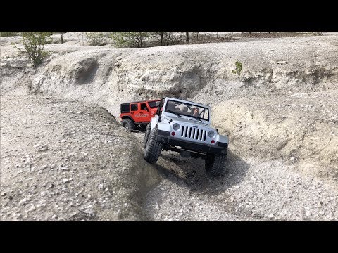 Jeep's run - GCM J2 Skeleton JK & SCX10 II Xtra Speed V2 JKU #2