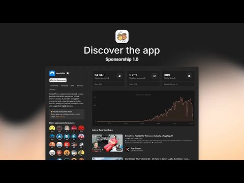 Sponsorship video preview