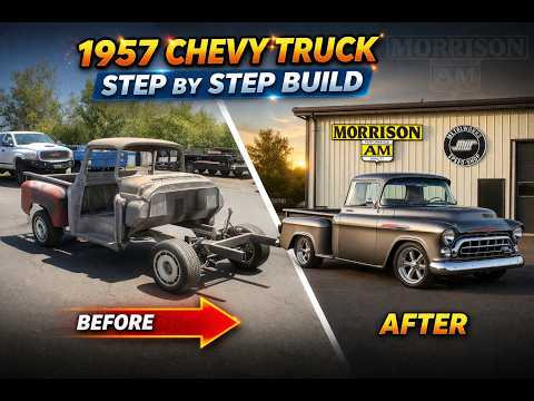Full build of 1957 Chevy truck, step by step ProTouring build by MetalWorks Classic Auto Restoration