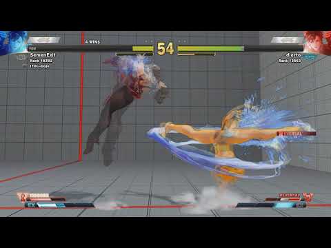 Street Fighter V: Ragequitter - dierto