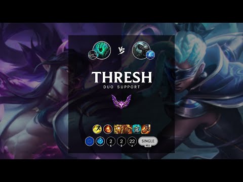 Thresh Support vs Senna - EUW Master Patch 12.12