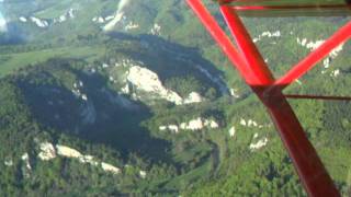 preview picture of video 'D-MKIT Kitfox Flug über das Donautal und schwäbische Alb'