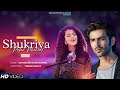 Shukriya Lyrics Ash King Palak Muchhal Chatrapathi Tanishk Bagchi Bollywood HD Collection