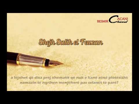 368. Lidhur me atë që ngrihet për të plotësuar namazin - Shejh Feuzan