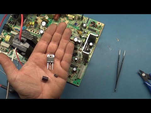 25" K7400 Arcade Monitor Chassis Repair - Shorted HOT, Bad B+ Voltage, Blown C204