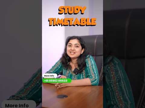Study Tips for Exam Preparation | Time Table for Exam Preparation | Best Study Routine for Students
