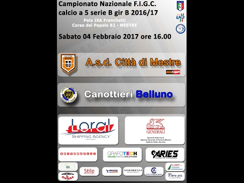Asd Città di Mestre vs Canottieri Belluno: 2 - 5
