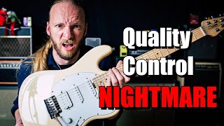 Video thumbnail for Sterling Music Man Cutlass CT30 (Quality Control Anyone?) by Elmo Karjalainen